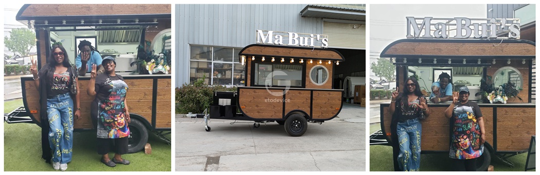 Customer Background – From Food Stall to Mobile Fast Food Trailer
